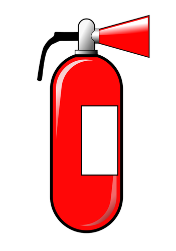 351x500 Fire Extinguisher Vector Graphics