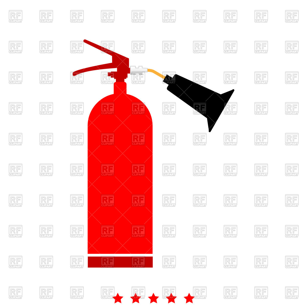 1200x1200 Fire Extinguisher Icon Vector Image Of Icons And Emblems