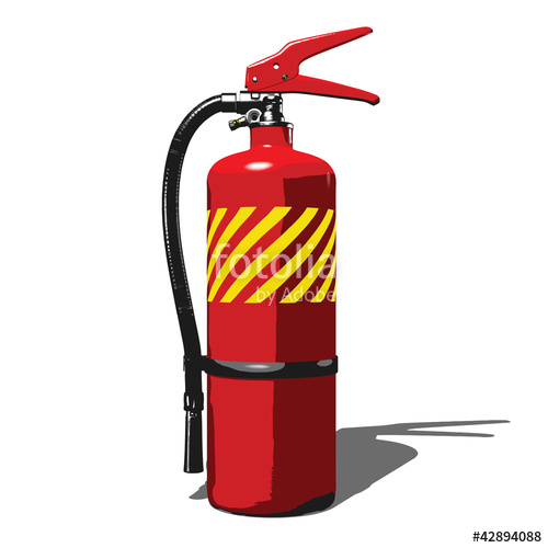 500x500 Fire Extinguisher Vector Illustration Stock Image And Royalty