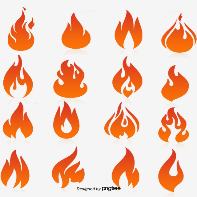 640x640 The Material Flowing Red Flames, Red Flame, Fire, Flames Png