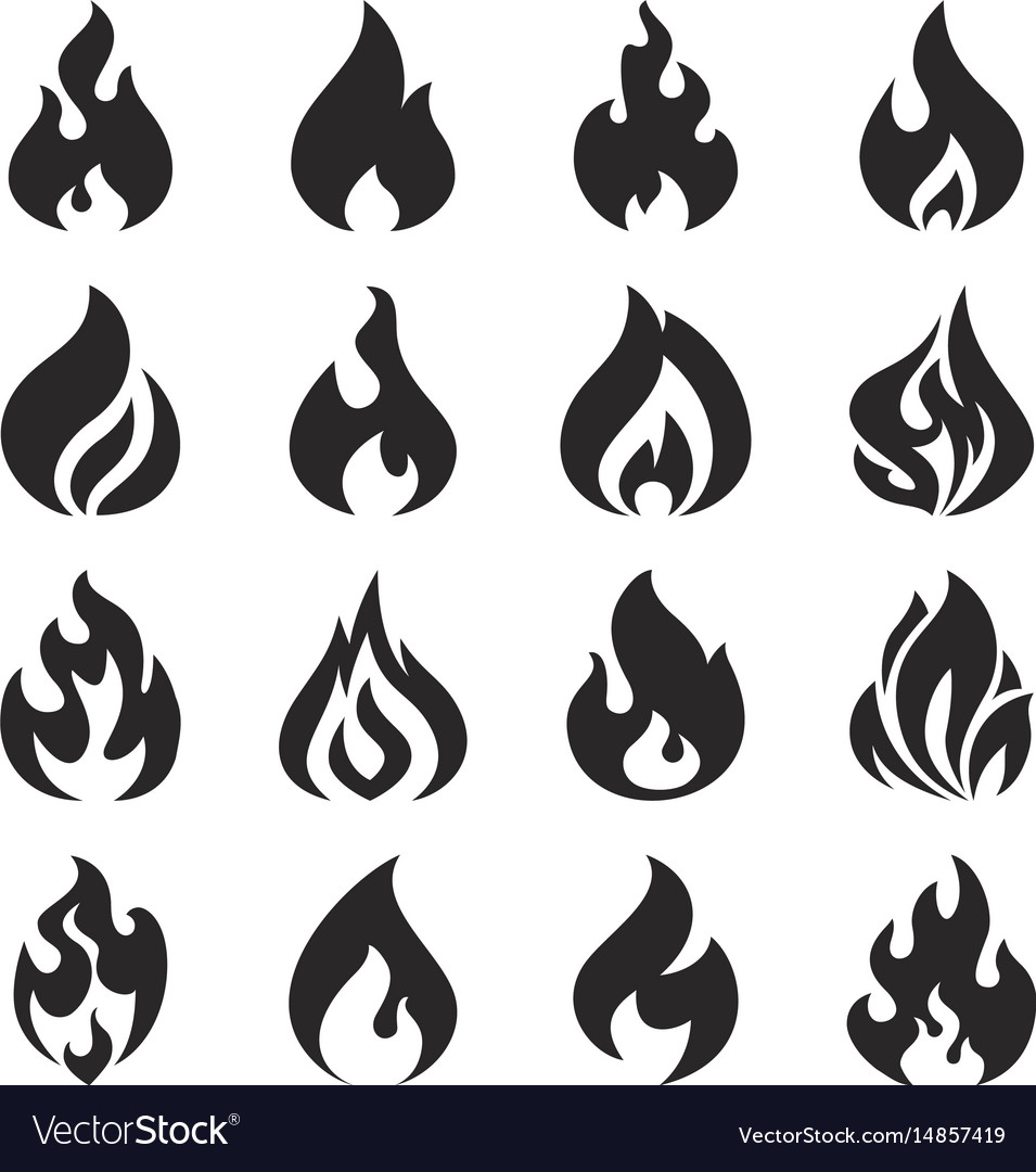 Fire Flame Vector at Vectorified.com | Collection of Fire Flame Vector ...