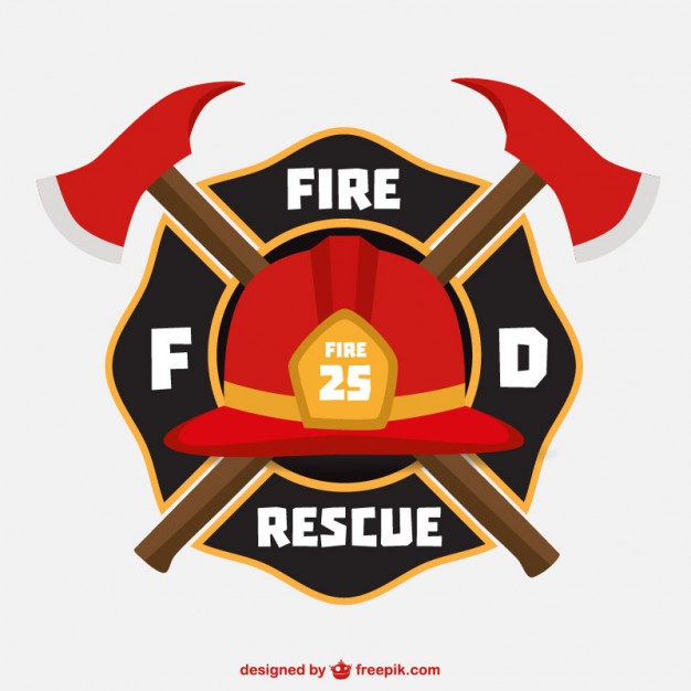 Firemen Helmet Emblem Vector Free Download 626x626 Firemen Helmet Emblem Vector Free Download