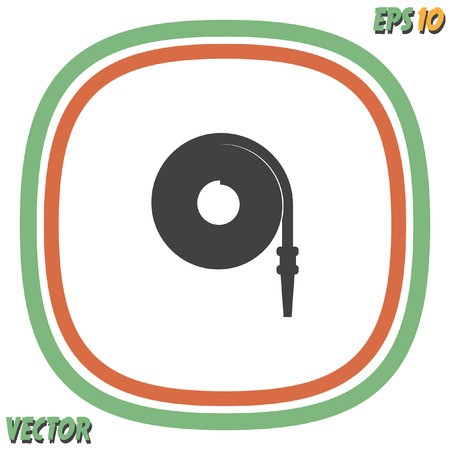 450x450 Fire Hose Vector Icon Royalty Free Vector Graphics