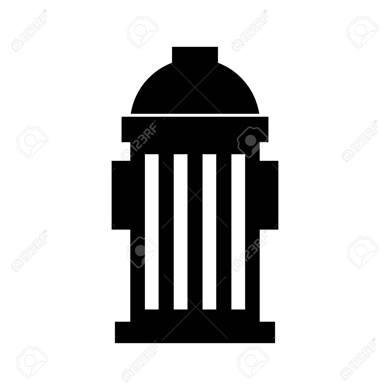 1300x1300 Collection Of 'fire Hydrant Silhouette' Download More Than