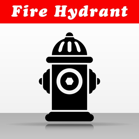 450x450 Illustration Of Fire Hydrant Vector Icon Design Royalty Free