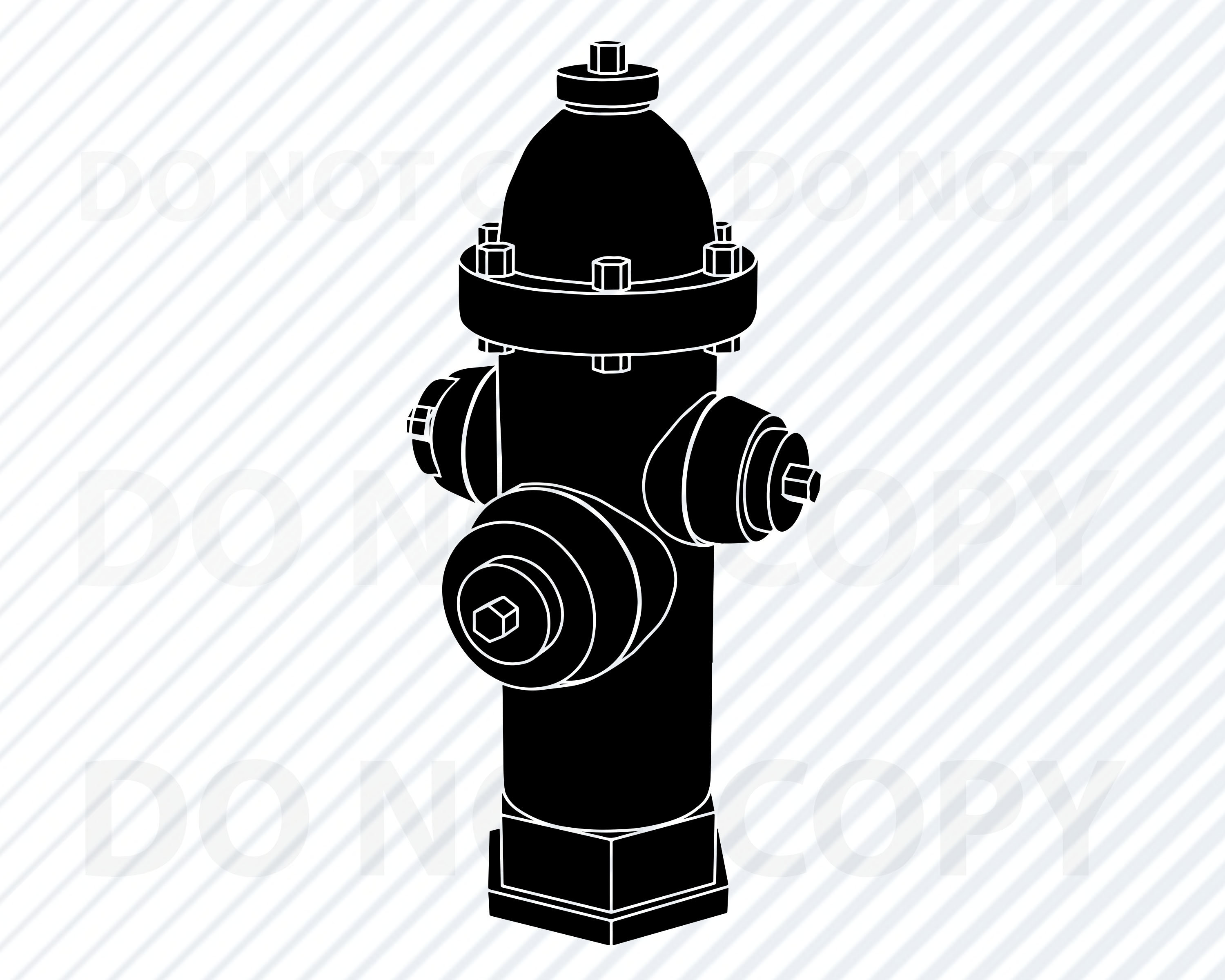 3000x2400 Fire Hydrant For Cricut Vector Images Fire Hydrant Etsy