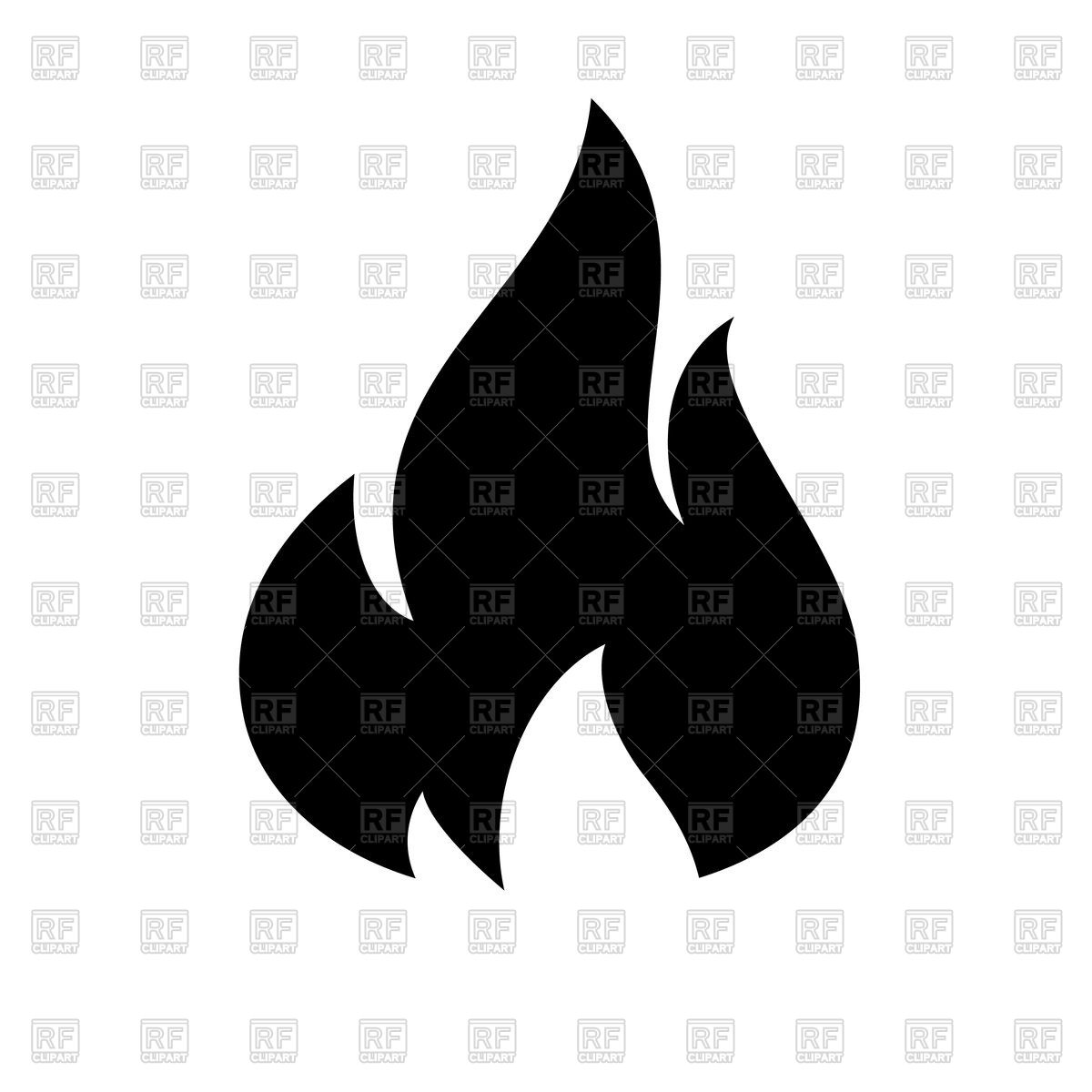1200x1200 Fire Or Flame Icon Vector Image Of Icons And Emblems
