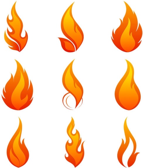 489x573 Flame Icon Vector Free Vector In Encapsulated Postscript