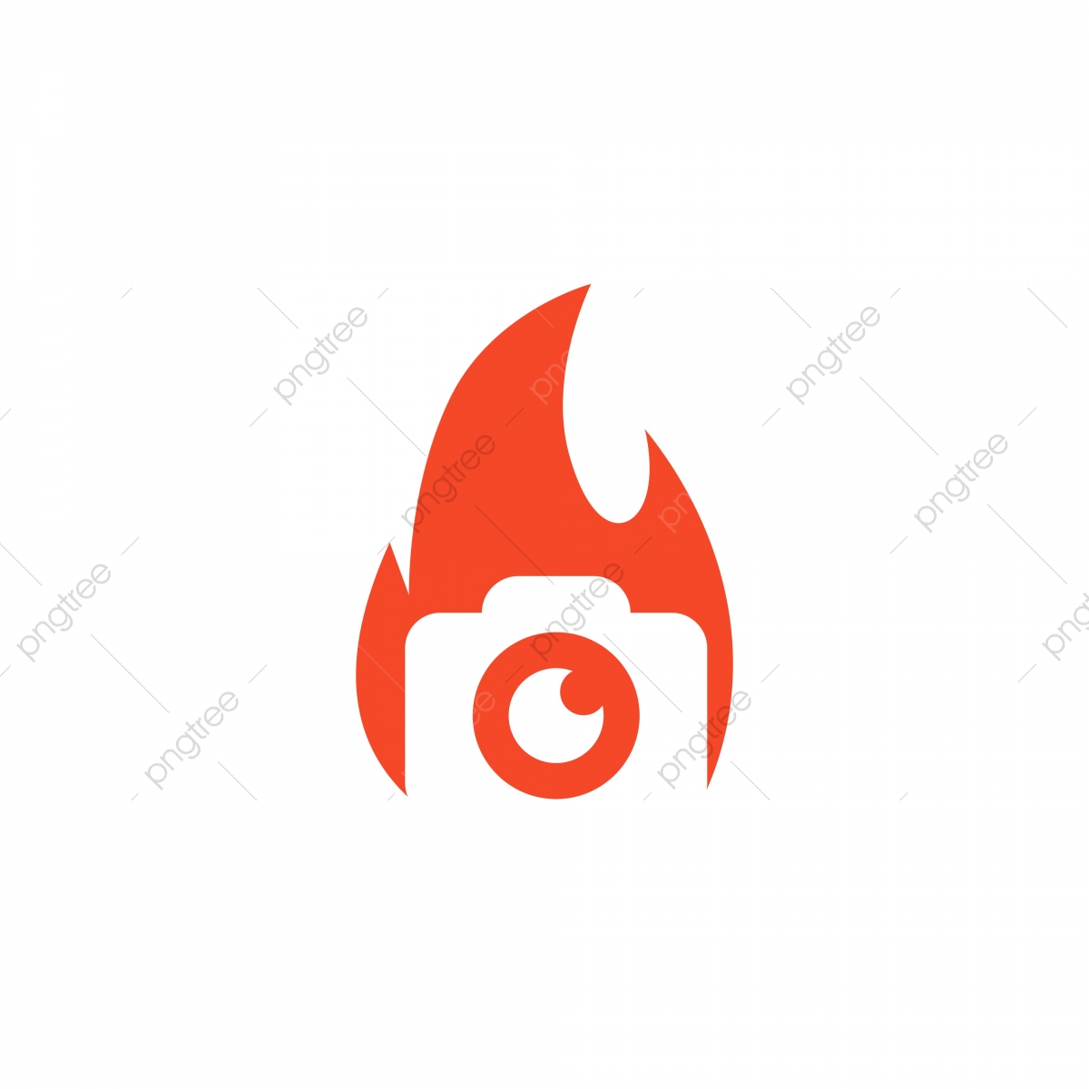 1200x1200 Fire Flame Camera Logo Vector Icon, Camera, Icon, Vector Png