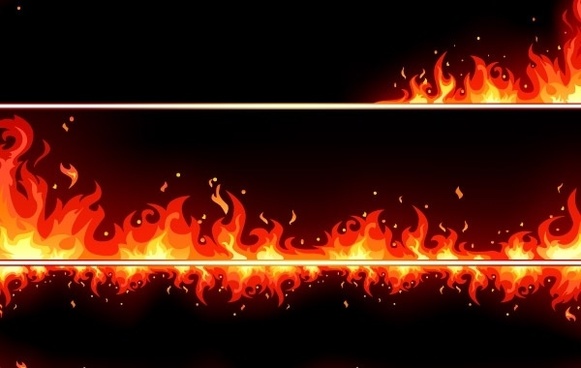 581x368 Fire Free Vector Download