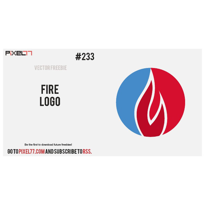 660x660 Fire Logo Vector Design