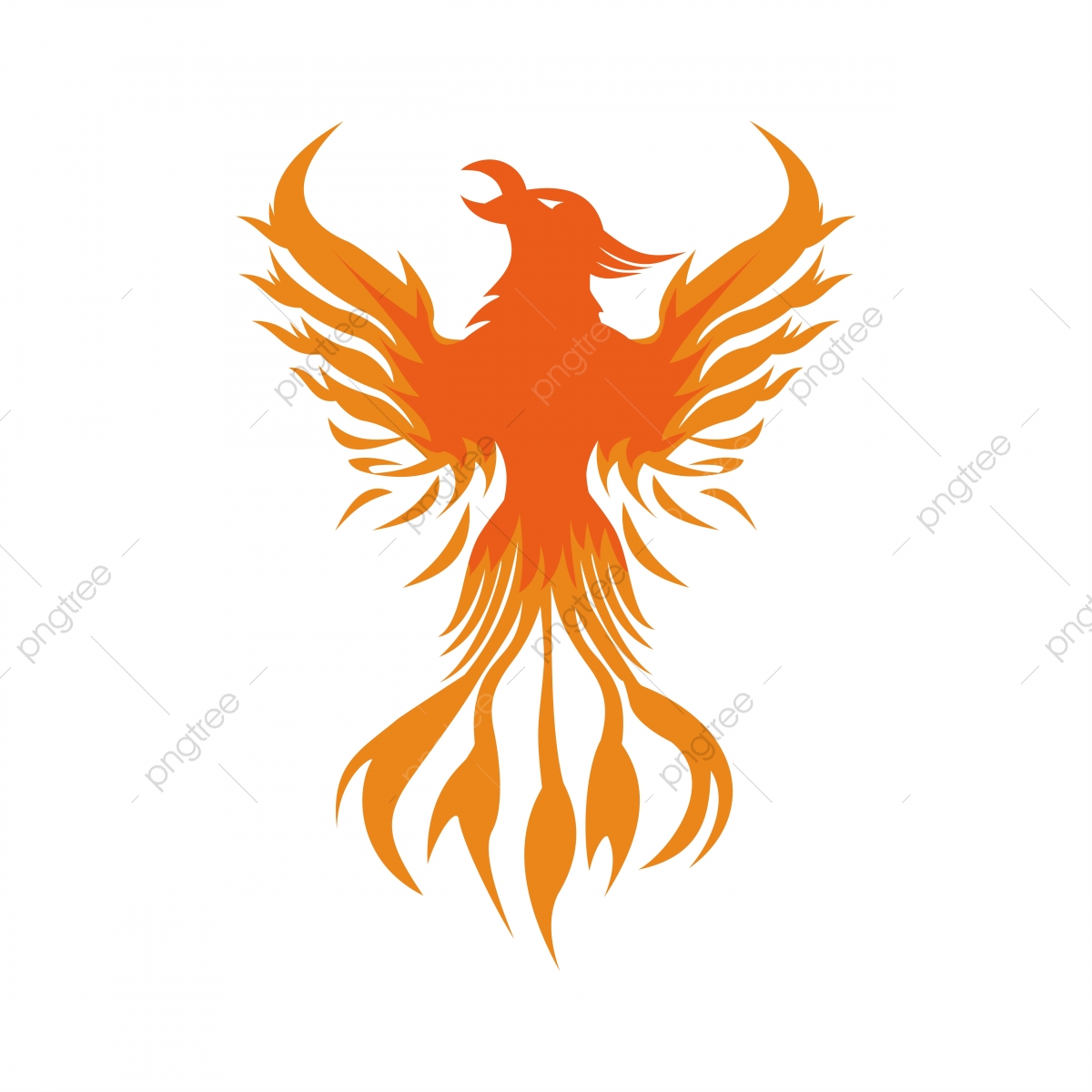 1200x1200 Phoenix Fire Logo Vector, Abstract, Animal, Art Png And Vector