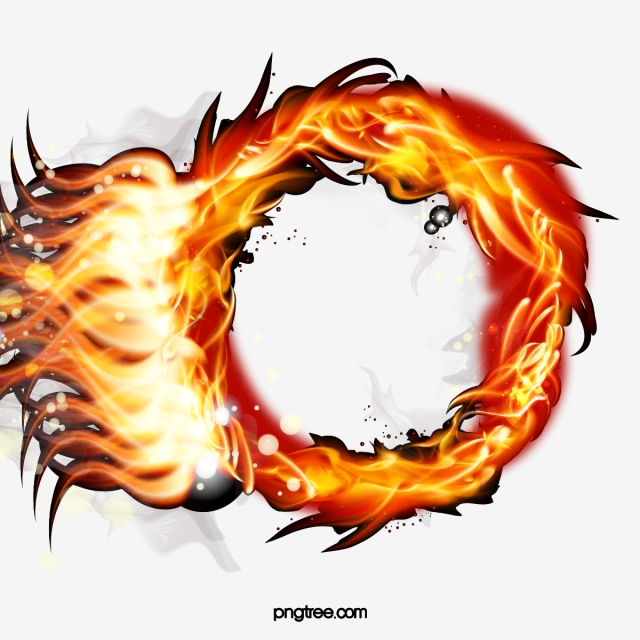 640x640 Burning Ring Of Fire, Ring Vector, Fire Vector, Red Png And Vector