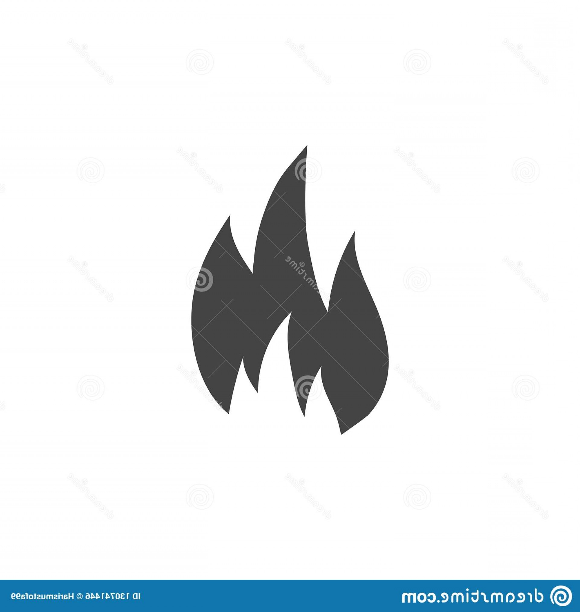 1920x2026 Fire Silhouette Graphic Design Template Vector Illustration Fire