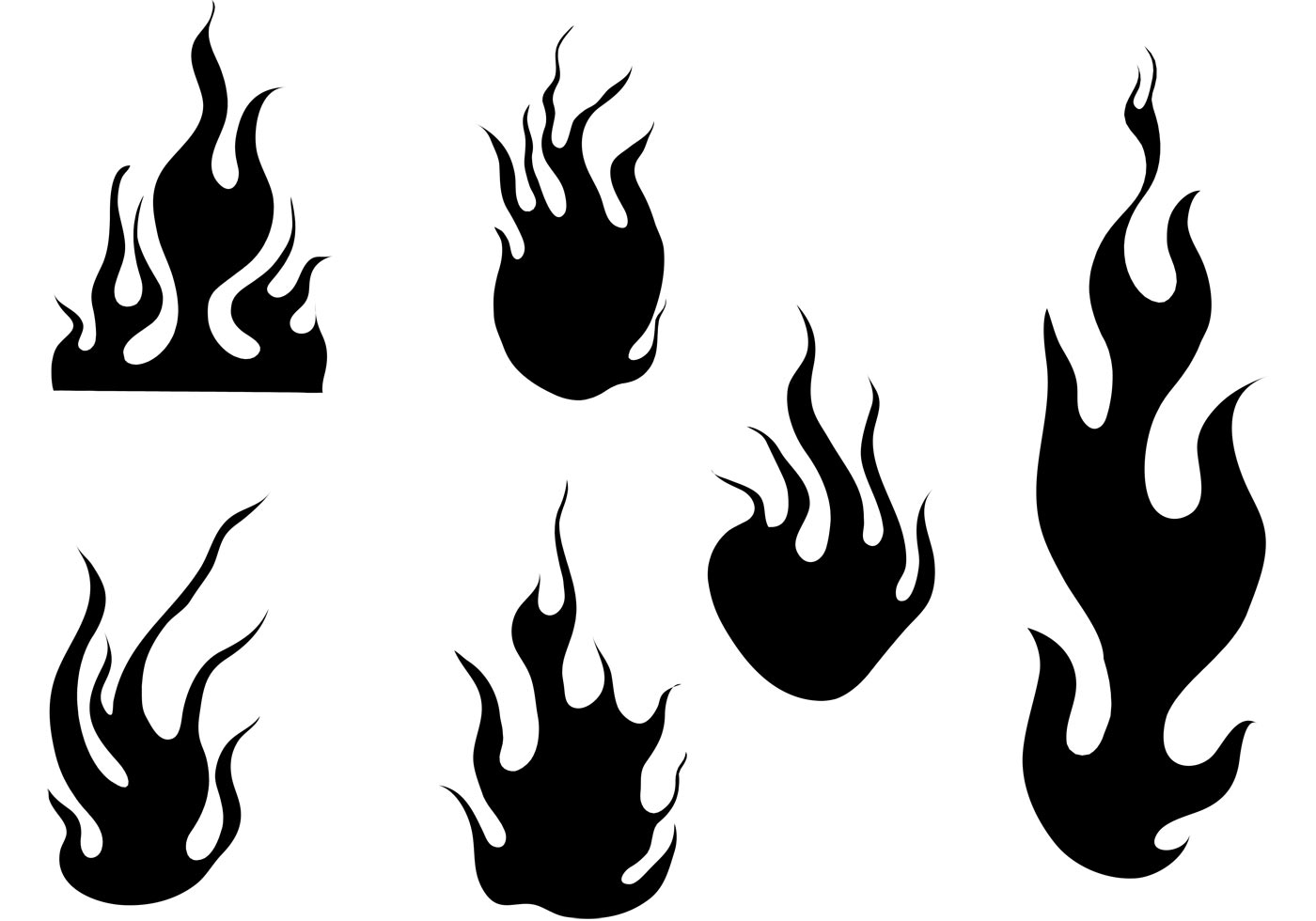 1400x980 Vector Flame