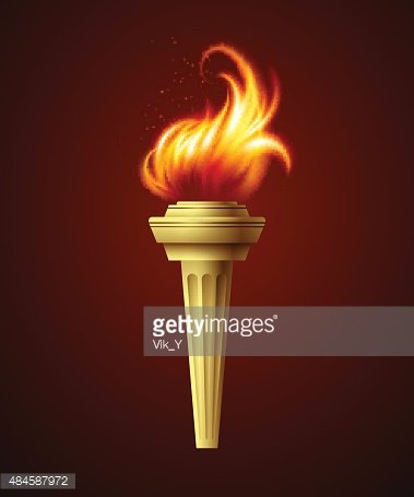 379x455 Realistic Fire Vector Illustration Stock Vectors