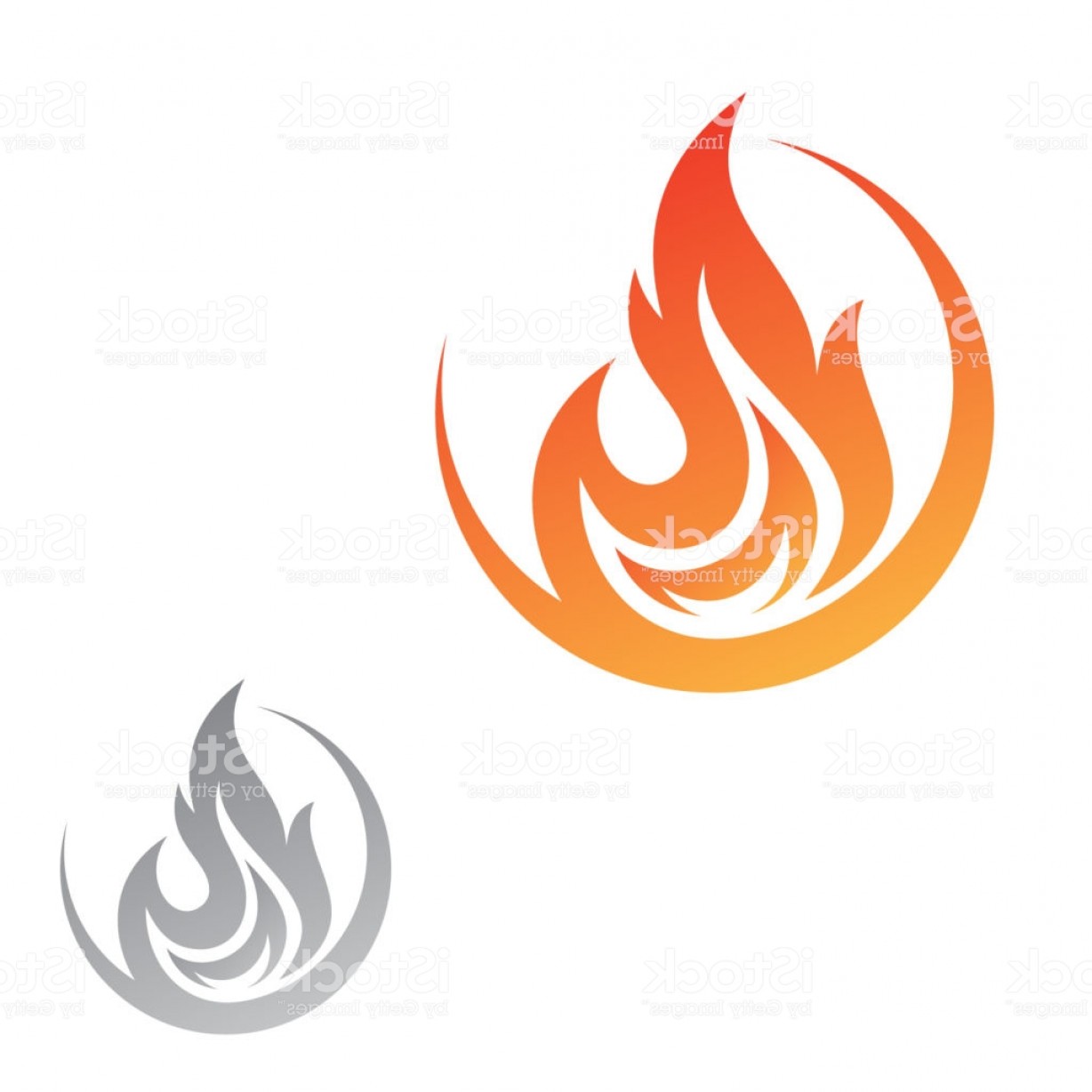 1228x1228 Simple Vector Art Fire Handandbeak