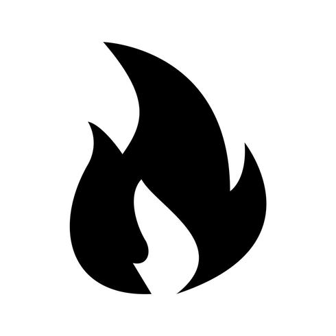 Fire Vector Icon 490x490 Fire Vector Icon