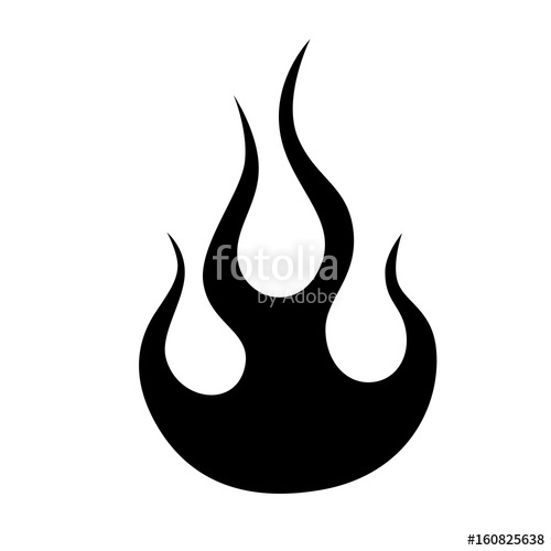Flame Vector Tribal Flame Tattoo Design Tribal Sketch Fire 500x500 Flame Vector Tribal Flame Tattoo Design Tribal Sketch Fire