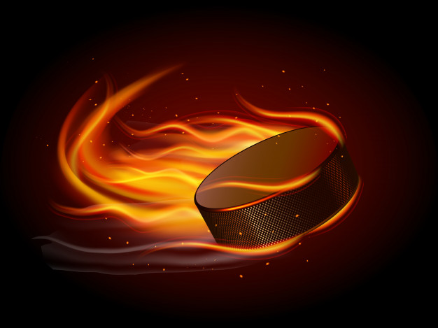 Puck In Fire Vector Free Download 626x469 Puck In Fire Vector Free Download