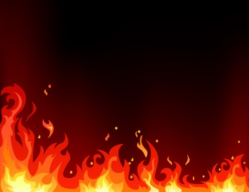 500x386 Free Fire And Flame Vector Graphics