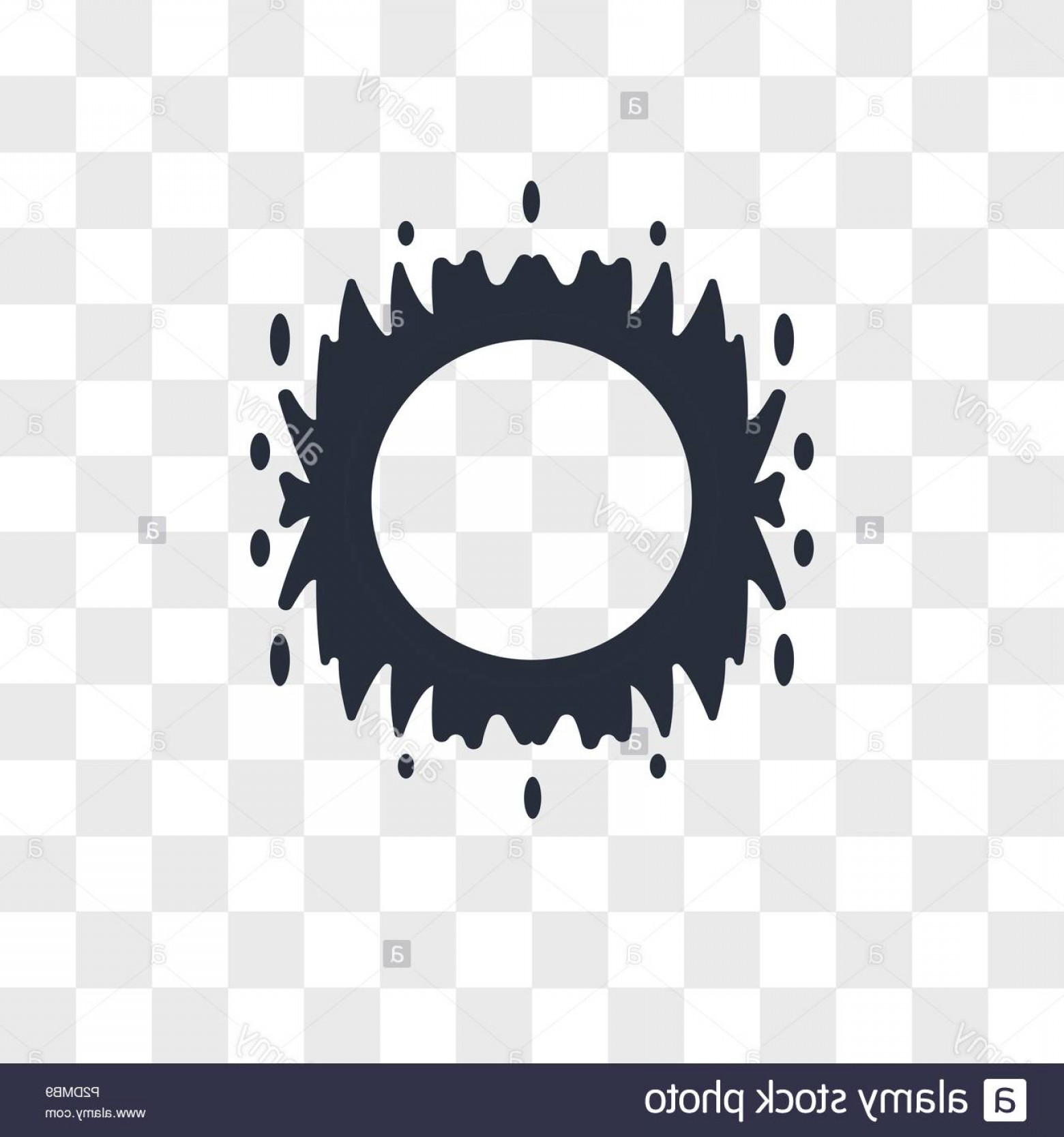 1560x1668 Ring Of Fire Vector Icon Isolated On Transparent Background Ring