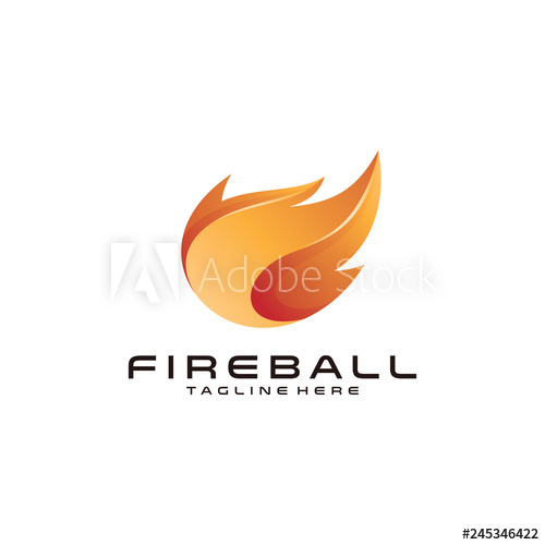 Fireball Logo Vector at genabnerblog Blog