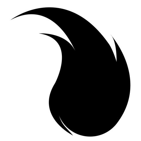 490x490 Fireball Vector