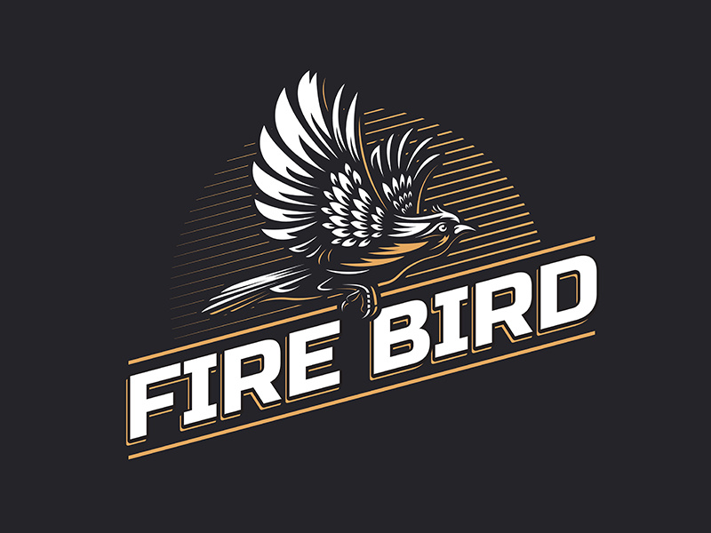 Firebird Vintage Logo Design For The Beer Label 800x600 Firebird Vintage Logo Design For The Beer Label
