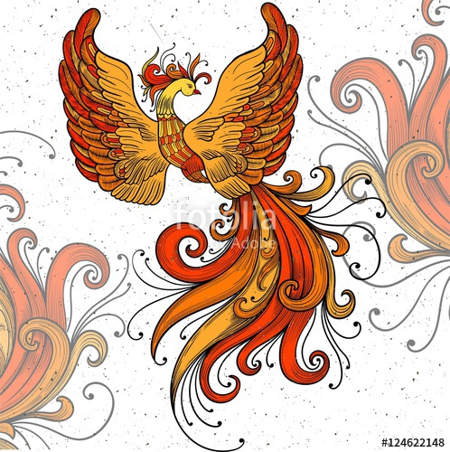 Firebird Vector Clipart Stock Image And Royalty Free Vector 498x500 Firebird Vector Clipart Stock Image And Royalty Free Vector