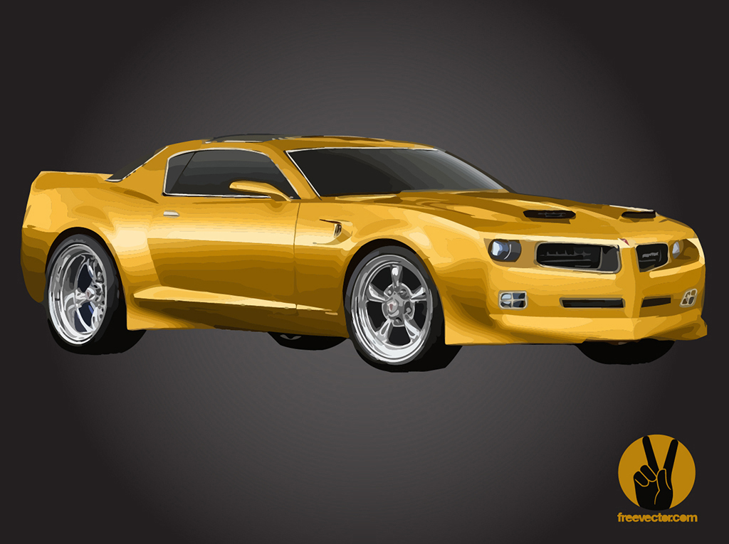 Pontiac Firebird Vector Art Graphics 1024x765 Pontiac Firebird Vector Art Graphics