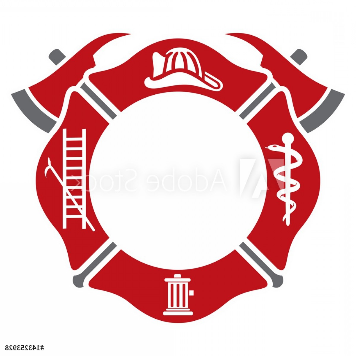 1200x1200 Fire Department Logo Vector Art Hoodamath