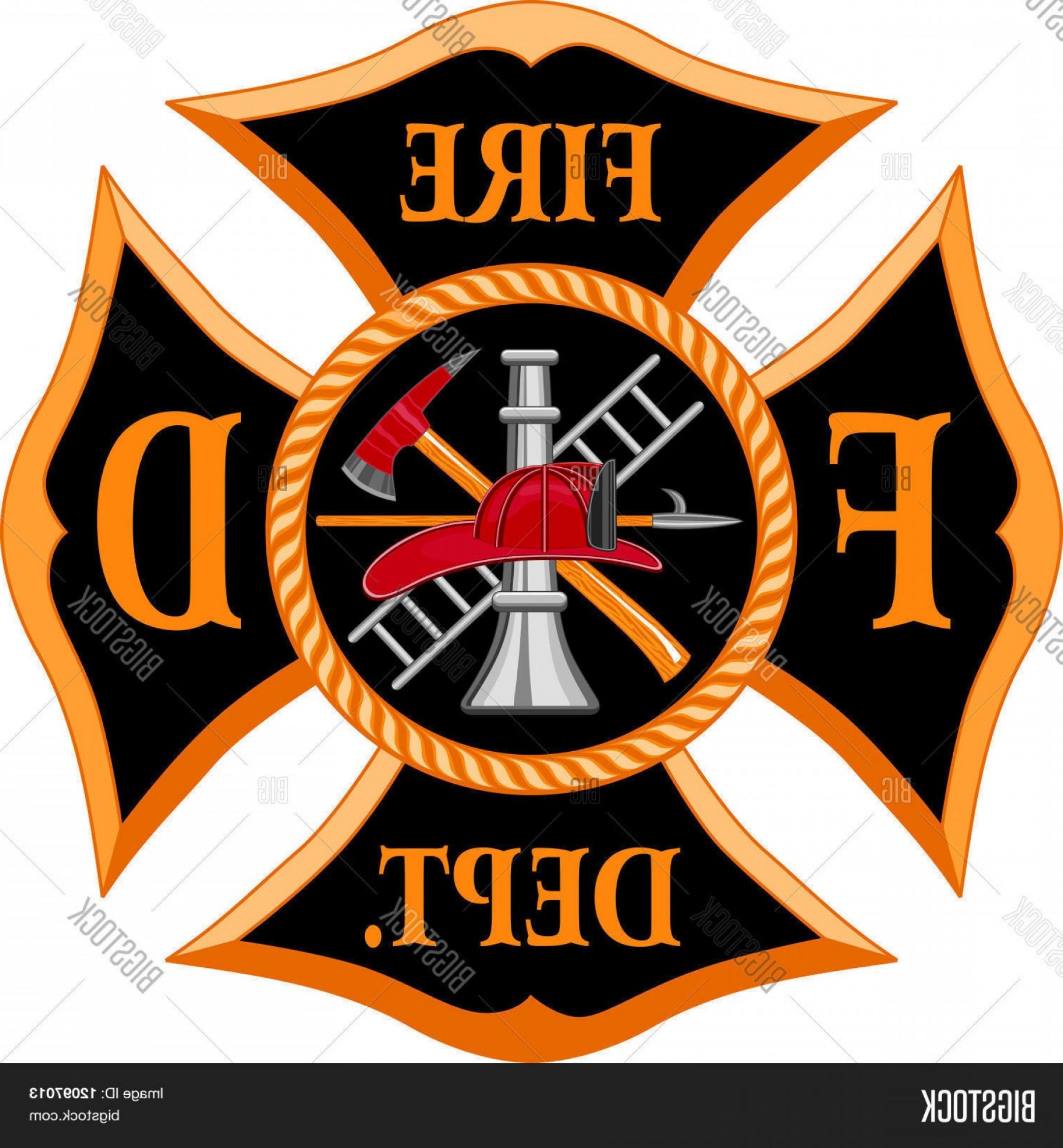 Firefighter Emblem Vector at Vectorified.com | Collection of ...