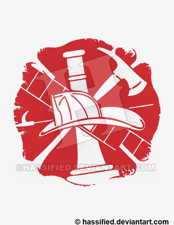 Firefighter Emblem Vector at Vectorified.com | Collection of ...