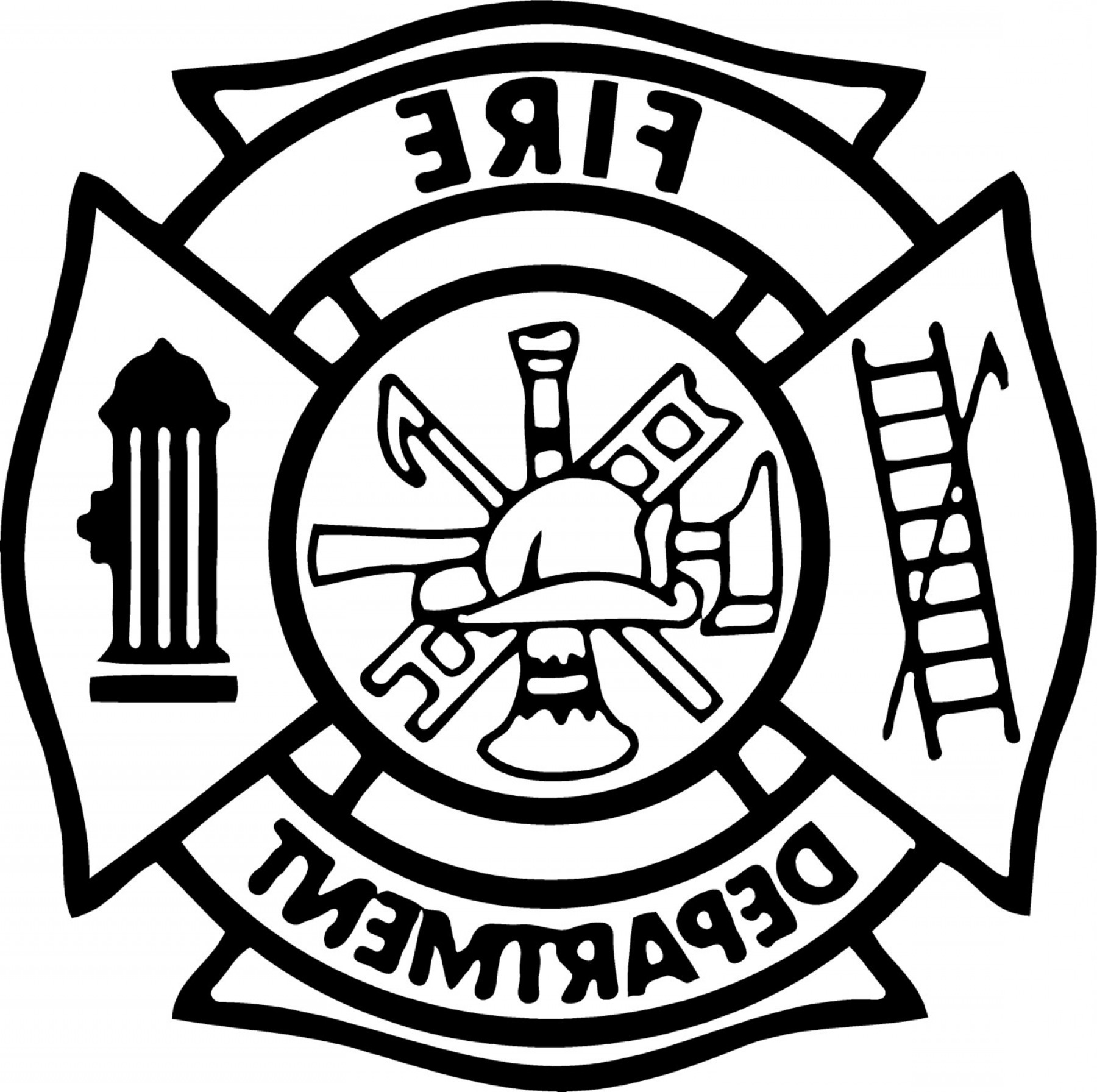 1800x1792 Cut Fire Department Logo Vector Wallkeeper