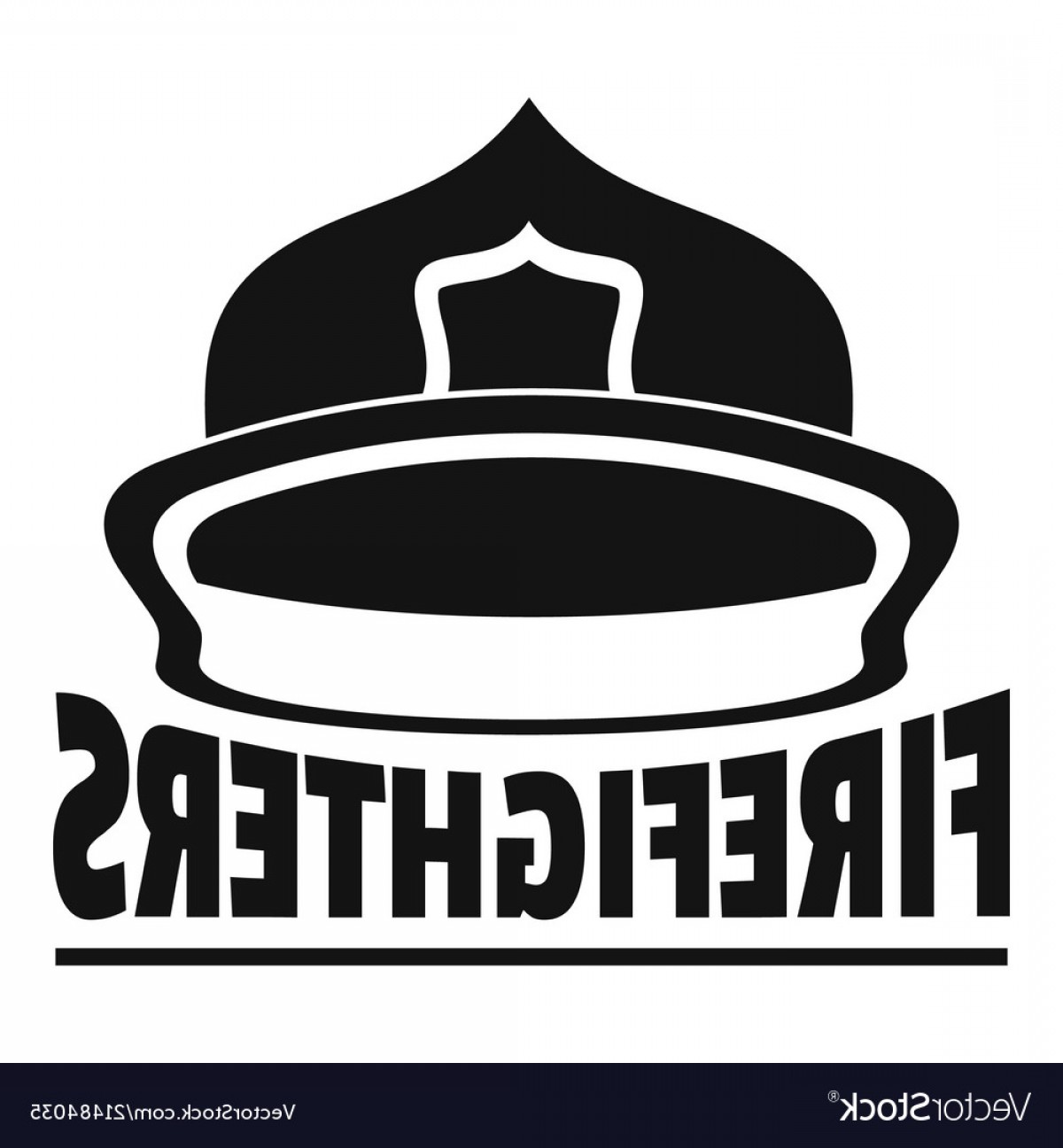 1200x1296 Firefighters Helmet Logo Simple Style Vector Soidergi