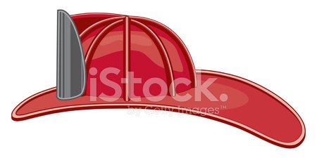 450x225 Vintage Firefighter's Helmet Or Fireman's Hat Stock Vectors