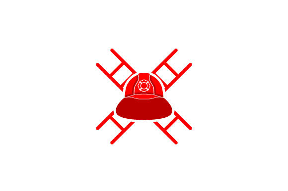 580x386 Fire Fighter Rescue Helmet Vector Graphic