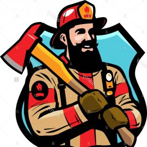 300x300 Png Firefighters Helmet Fire Department Logo Firefight Createmepink