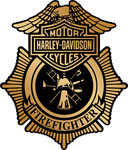 256x300 Harley Davidson Firefighter Logo Vector