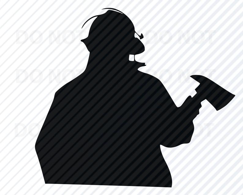 794x635 Fireman Vector Images Silhouette Firefighter Etsy