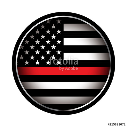 500x500 Firefighter Support Icon Illustration Stock Image And Royalty