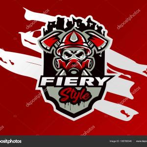 300x300 Fire Fighter Logo Icons Set Simple Illustration Of Fire Fighter