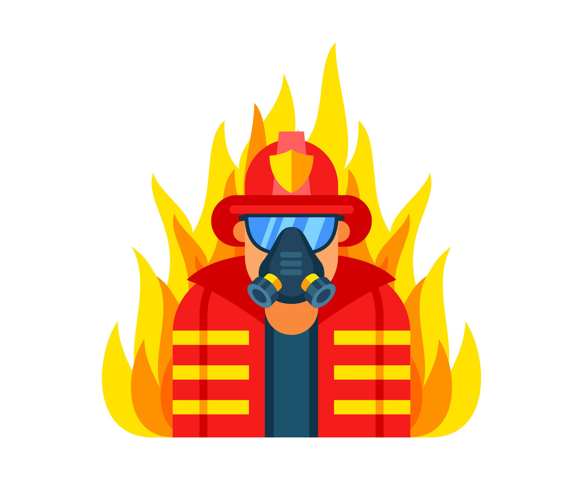 1136x936 Outstanding Firefighter Vectors Vector Art Graphics