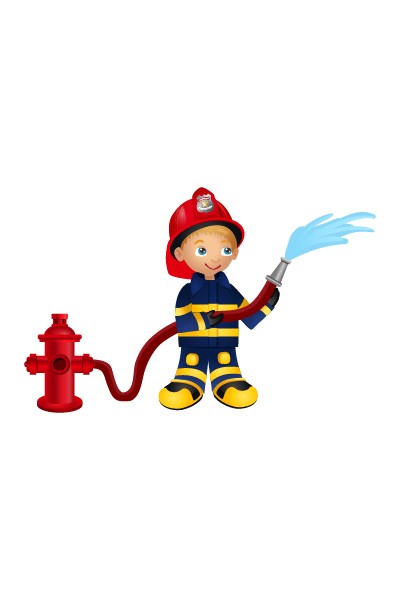 400x600 Firefighter Vector Pack Vector Elements Vectorvice