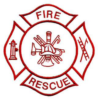 320x325 Fire Department Logo Vector Images