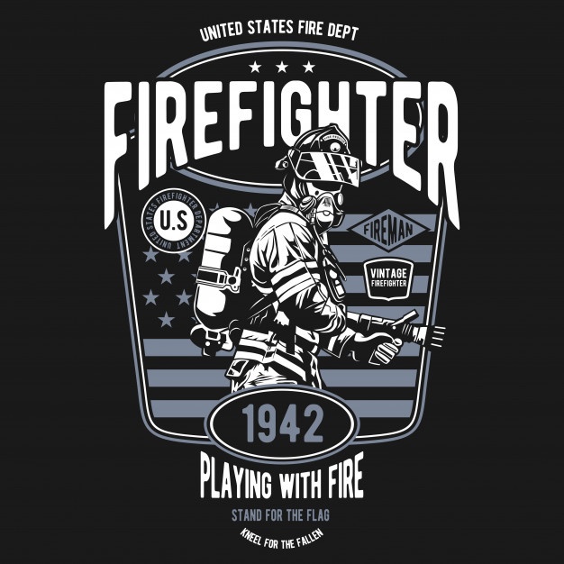 Download Firefighter Vector Logo at Vectorified.com | Collection of ...