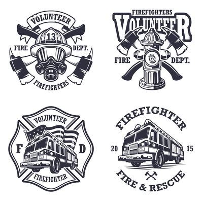 Firefighter Vector Logo at Vectorified.com | Collection of Firefighter ...