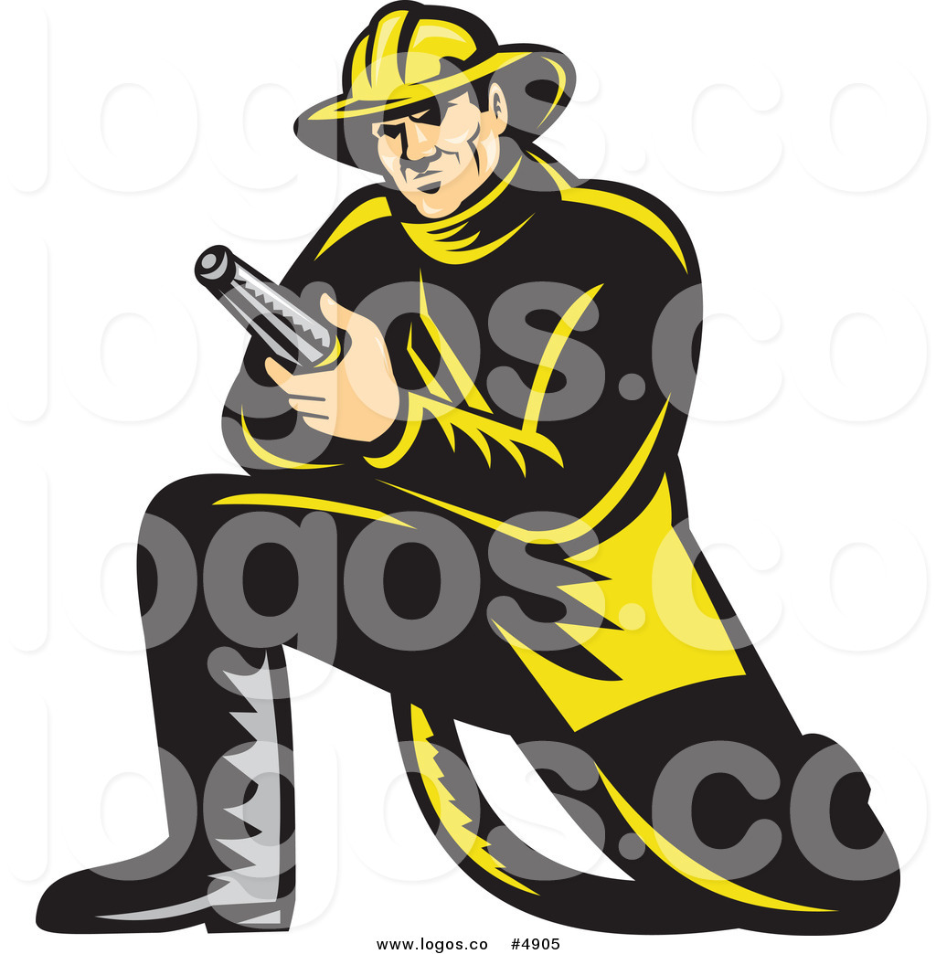 1024x1044 Royalty Free Stock Logo Designs Of Firefighters