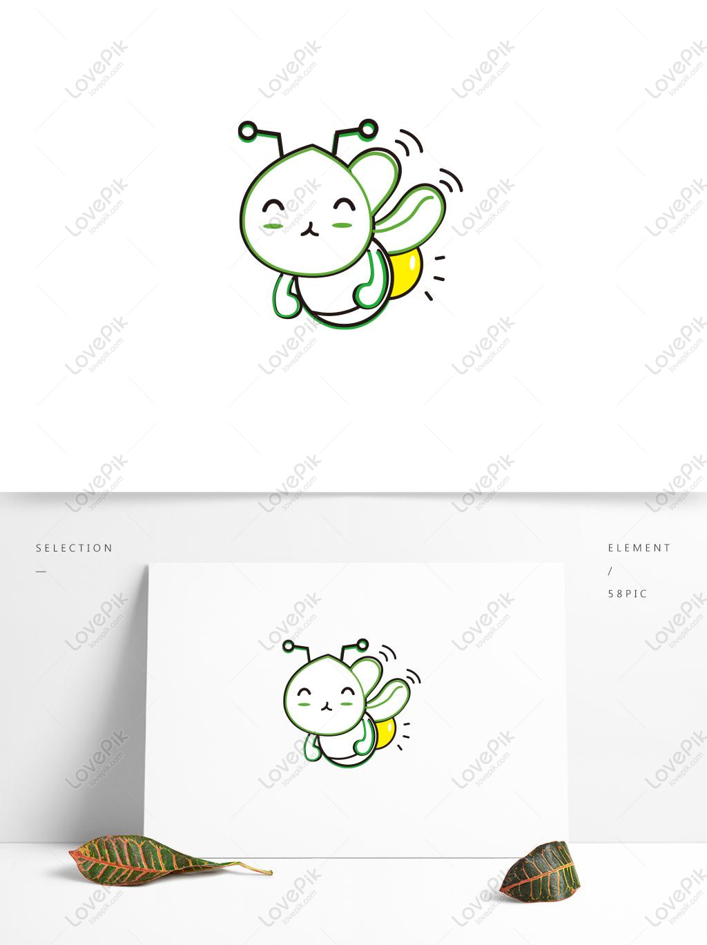 1024x1369 Free Images Download Stay Cute Line Firefly Vector